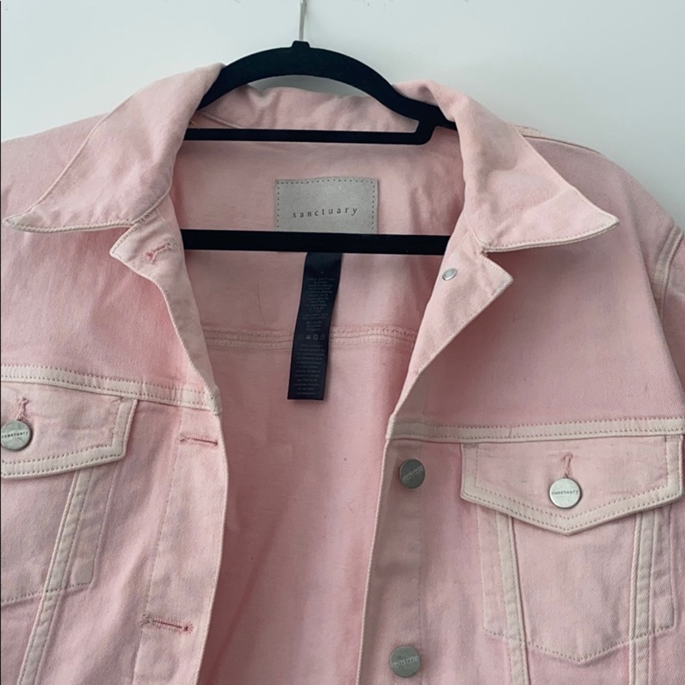 Pink Jean Jacket - Picture 2 of 3